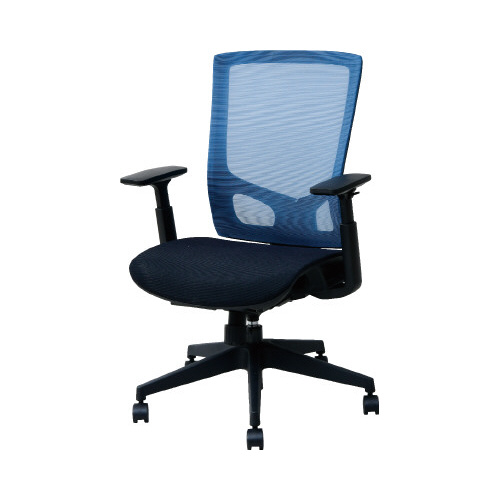 フルメッシュチェア　ブルー
