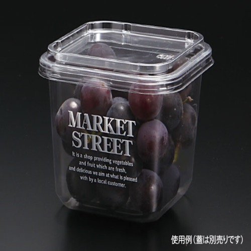 青果・農産容器 パックスタイル PSマルチカップ角 751 MS 白