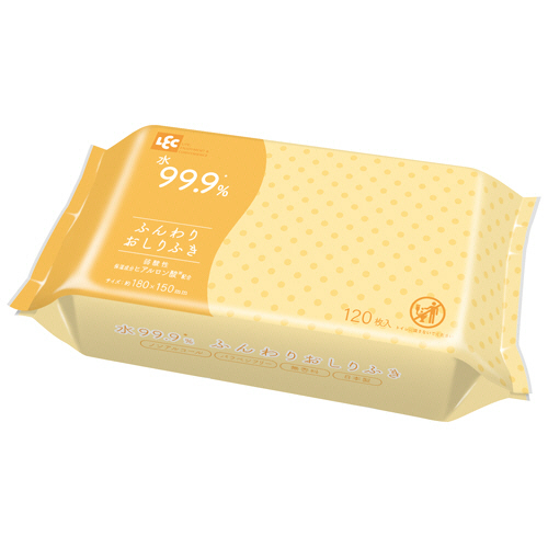 Nursing Care 水99.9% ふんわりおしりふき 1ｾｯﾄ(2880枚:120枚×24ﾊﾟｯｸ)画像