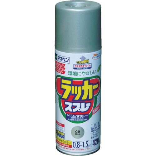 ｱｽﾍﾟﾝﾗｯｶｰｽﾌﾟﾚｰ 420ml 銀 1本画像