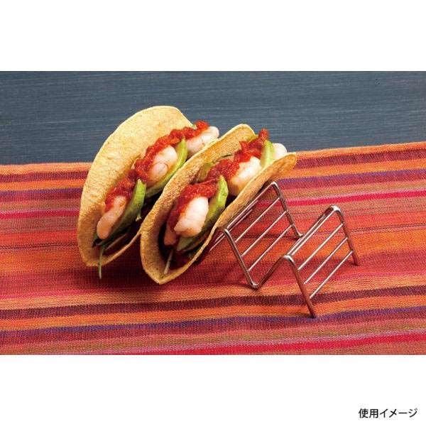 洋食卓上用品 プチバスケット タコスホルダー 3 トーダイ画像
