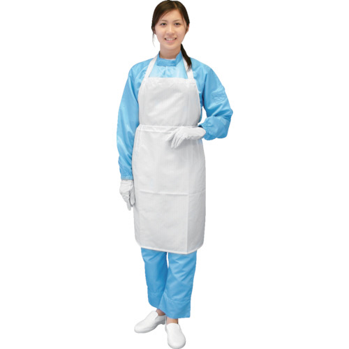 ｴﾌﾟﾛﾝ 白 ﾌﾘｰ 1着画像