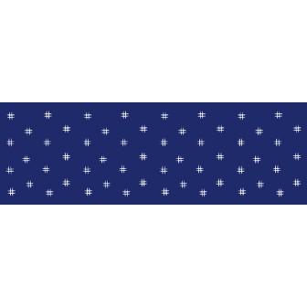 ビニール幕 かすり柄（紺）画像