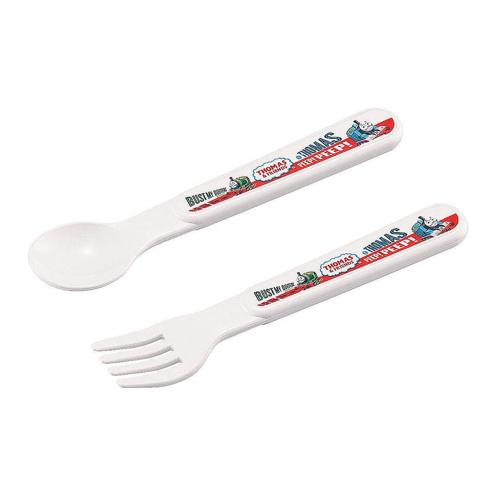 ポリプロピレンお子様食器 「トーマス」 スプーン&フォーク画像