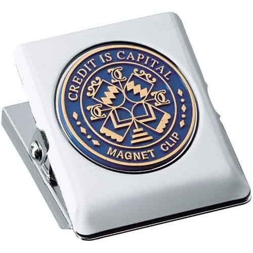 マグネットクリップ特大　口幅５１ｍｍ青１０個入画像