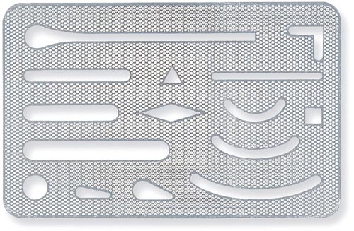 メッシュ字消し板画像