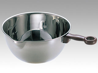 18-8 手付片口ボール 目盛付 中画像