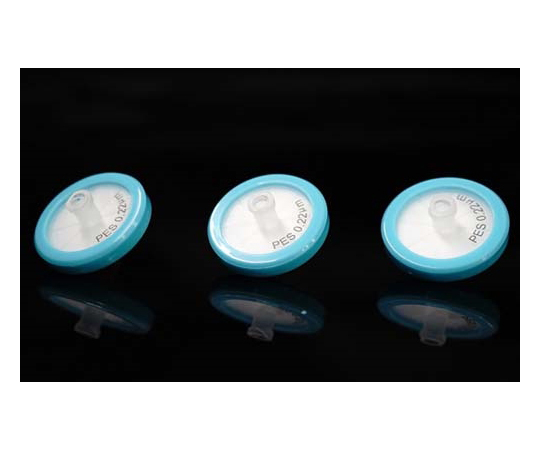 シリンジフィルター 30mm, 0.22μm, PES, 滅菌済み　100個入画像