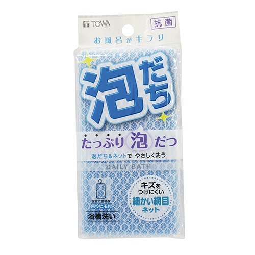 ﾈｯﾄﾊﾞｽｽﾎﾟﾝｼﾞ ﾌﾞﾙｰ 1個画像