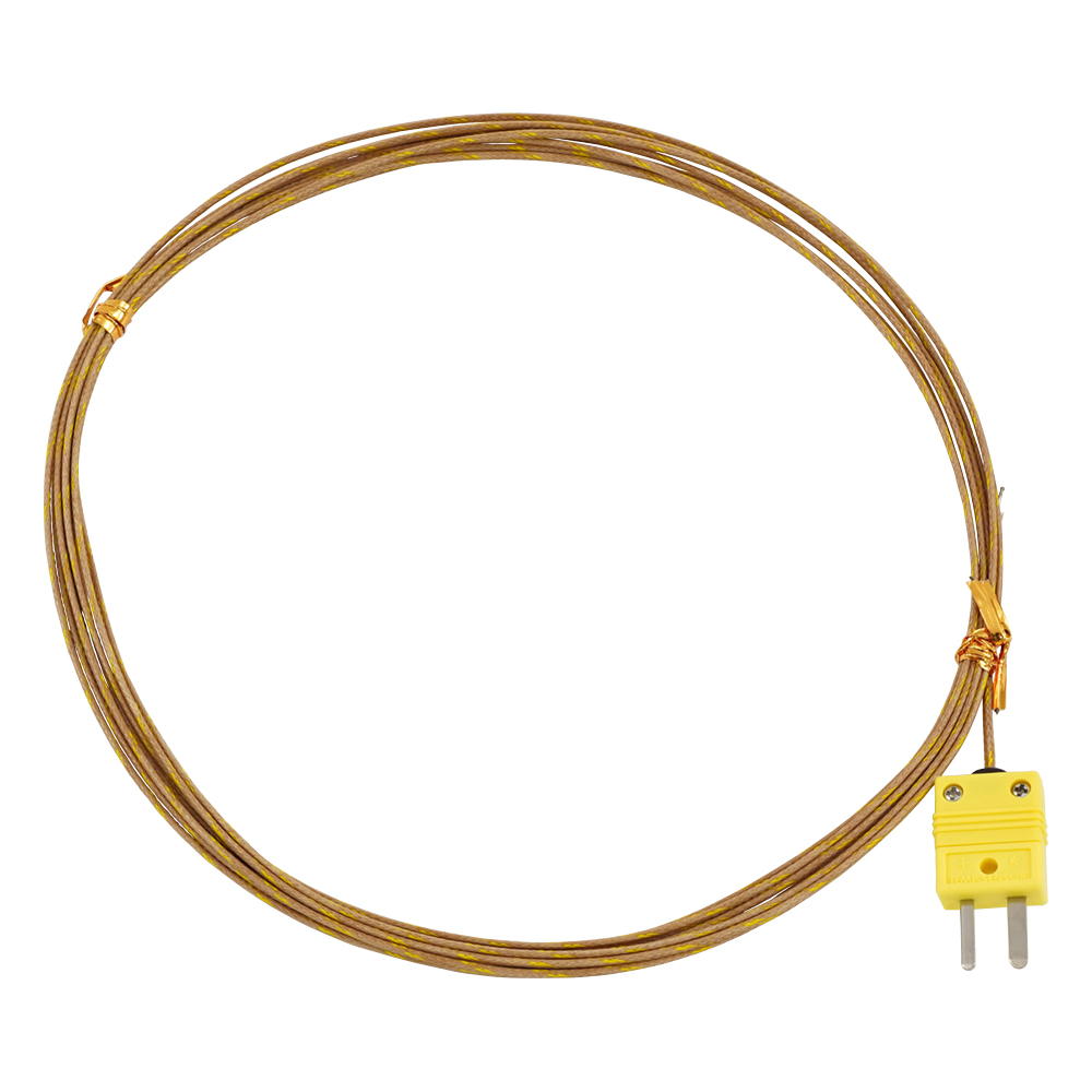 被覆K熱電対（ガラス被覆）画像