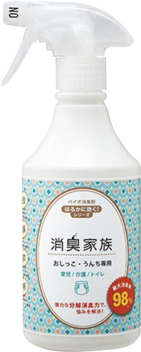 消臭家族　おしっこ・うんち専用５００ｍｌ　１本画像