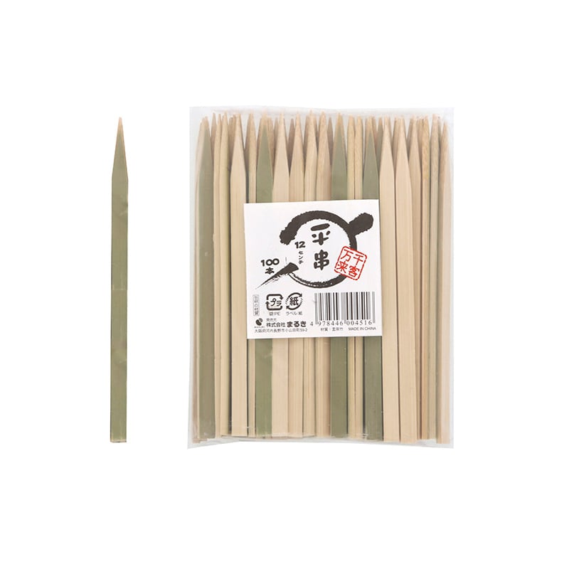 平串　１２ｃｍ　幅６ｍｍ　１００本入画像