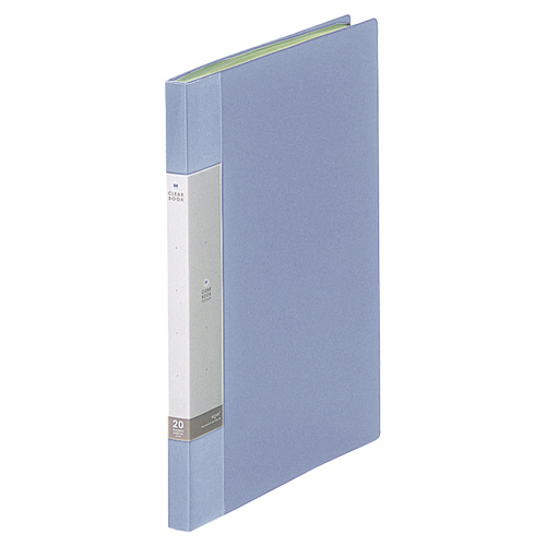 ﾘｸｴｽﾄ ｸﾘﾔｰﾌﾞｯｸ A4ﾀﾃ 20ﾎﾟｹｯﾄ 背幅16mm 水 1ｾｯﾄ(10冊)画像