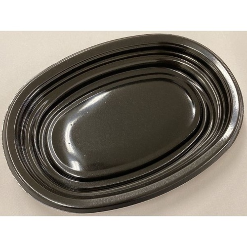 中央化学 軽食容器 TP オルマ M25-18 黒 本体画像