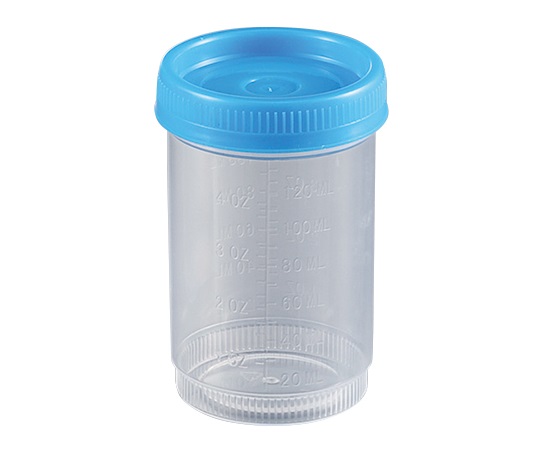 食品検体容器 120mL 青 1箱（1個×100袋入）画像