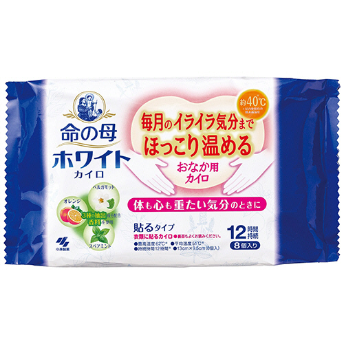 命の母ﾎﾜｲﾄｶｲﾛ 貼るﾀｲﾌﾟ 1ﾊﾟｯｸ(8個)画像