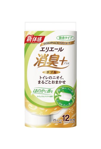 エリエール　消臭＋トイレット　ほのかに香る１２Ｒ画像