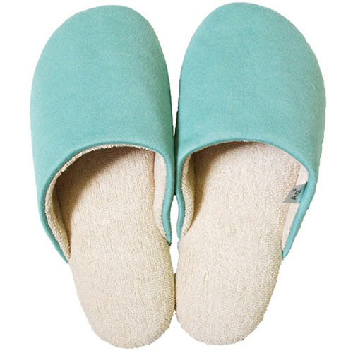 AG+安心ｽﾘｯﾊﾟ ｿﾌﾃｨ2 Mｻｲｽﾞ ﾗｲﾄｸﾞﾘｰﾝ 1足画像