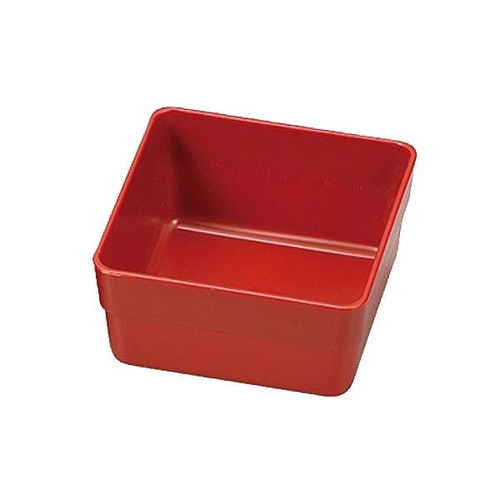 お弁当カップ HAKOYA 15.0重箱用仕切り小鉢 4個セット 赤画像