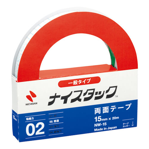 ニチバン 両面テープ ナイスタック 15mm×20m NW15画像