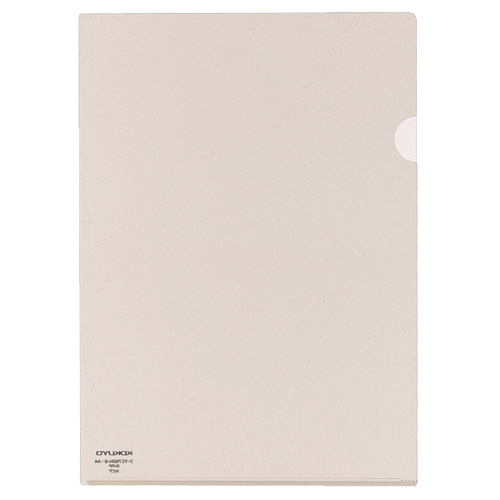 ｸﾘﾔｰﾎﾙﾀﾞｰ ｽｰﾊﾟｰｸﾘﾔｰ10(ﾃﾝ) A4 ｾﾋﾟｱ 1ｾｯﾄ(5枚)画像