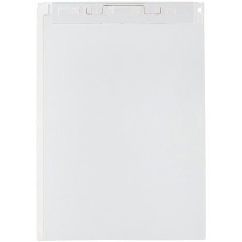 ｸﾘｯﾌﾟﾎﾞｰﾄﾞ(ｽﾀﾝﾄﾞ付) A4ﾀﾃ ｸﾘﾔｰ 1枚画像