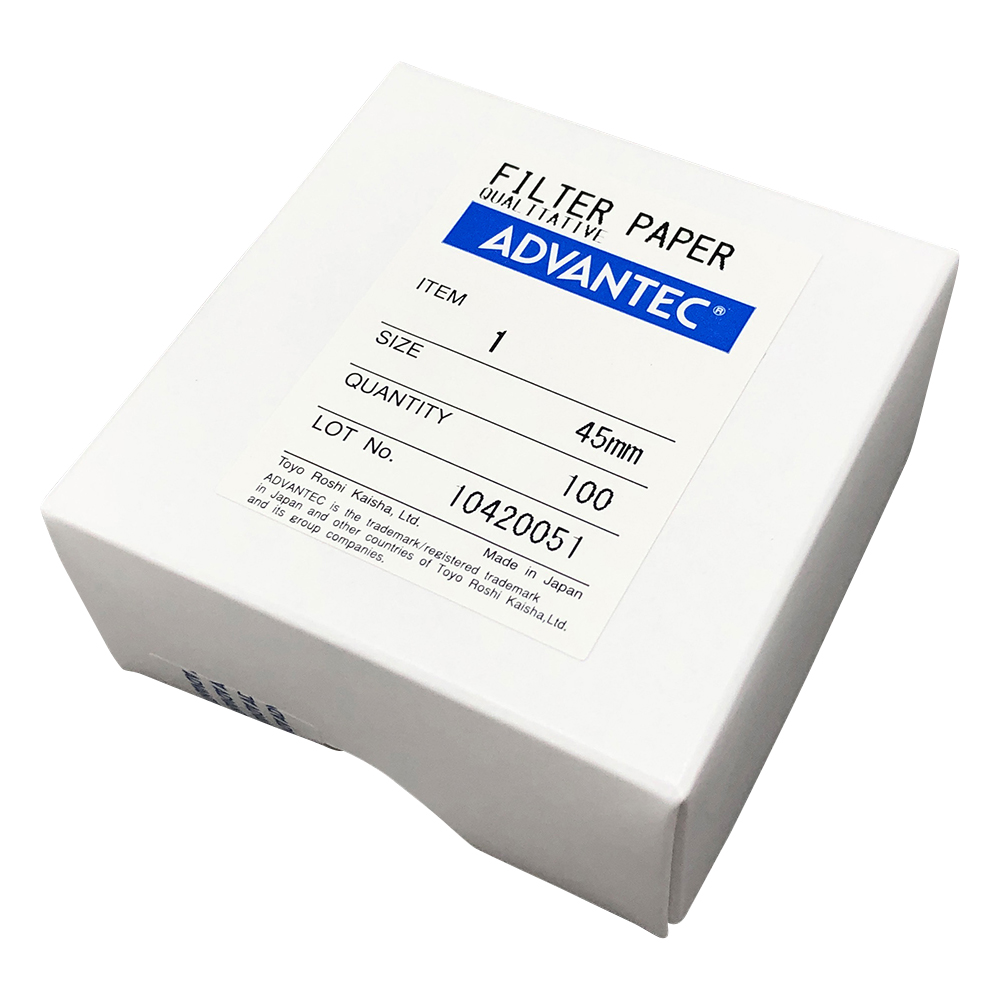 定性濾紙　No.1　100枚入画像