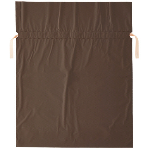 梨地ﾘﾎﾞﾝ付ｷﾞﾌﾄﾊﾞｯｸﾞ ﾌﾞﾗｳﾝ 45cm 1ﾊﾟｯｸ(20枚)画像