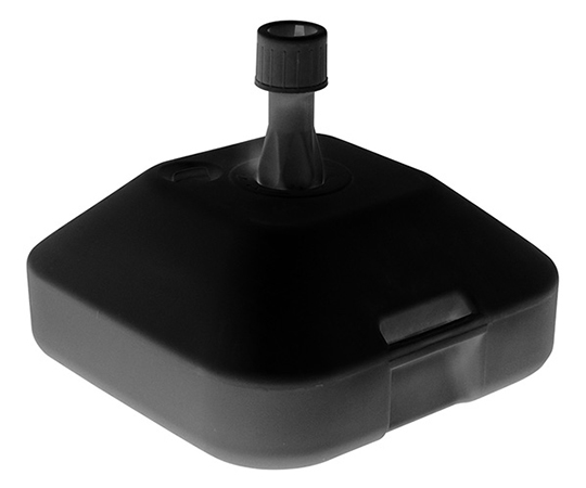 のぼり用ブラックポール台 16L画像