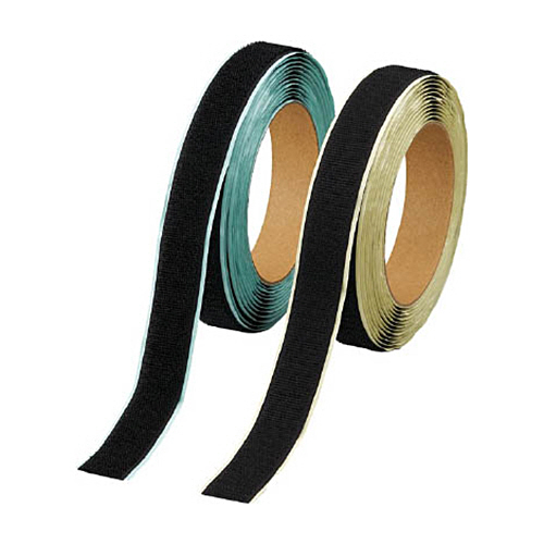 ﾏｼﾞｯｸﾃｰﾌﾟ 弱粘着ﾀｲﾌﾟ 25mm×5m 黒 1ｾｯﾄ画像