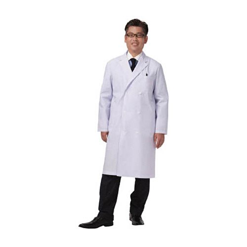 男子ﾀﾞﾌﾞﾙ研究衣 L 1枚画像