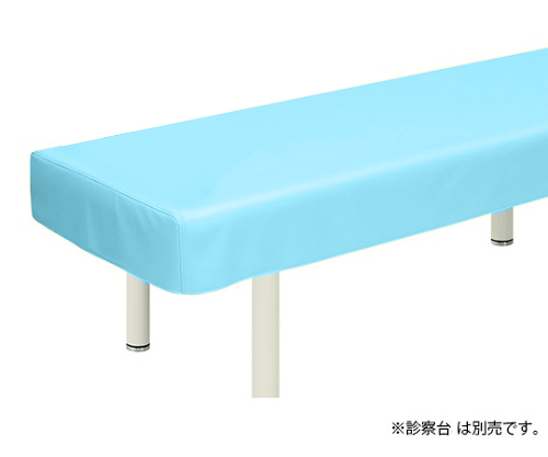レザー製診察台カバー 幅70×長さ190cm スカイブルー画像