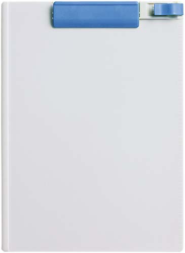 クリップボード＜Ｋ２＞タテ　青×１０画像