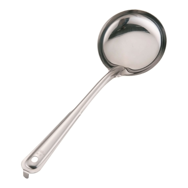 SA18-0お玉杓子 穴無(カギ付) 9cm画像