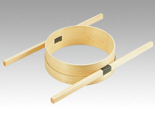 和食用品 木製外棒式ダシコシ輪33cm画像