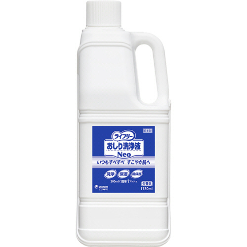 ﾗｲﾌﾘｰ おしり洗浄液Neo さわやかな石鹸調の香り 付替用 1750ml 1本画像