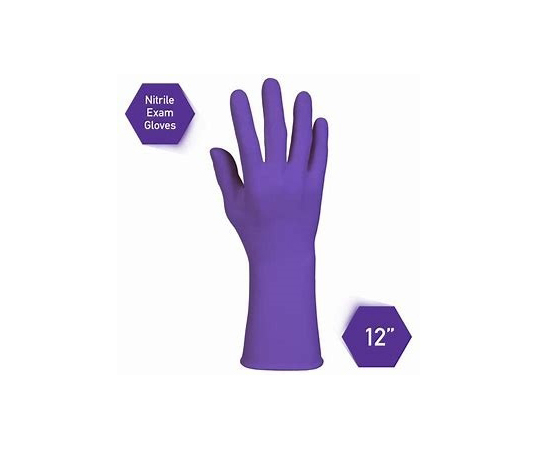 キムテック パープルニトリル エクストラグローブ L 1ケース（50枚×10箱入）画像