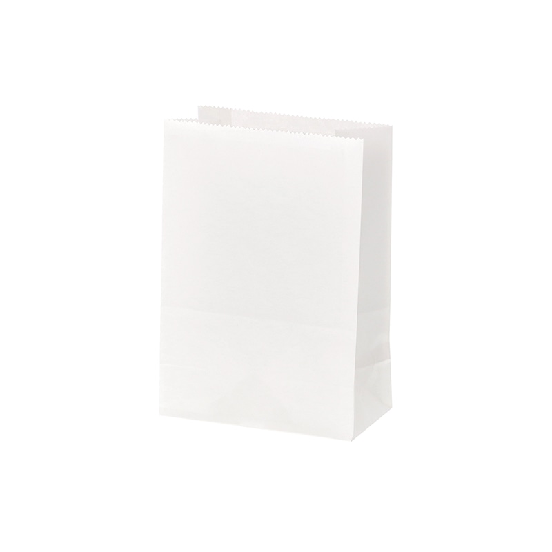 ＮＦ耐油角底袋　１１－６　白無地画像