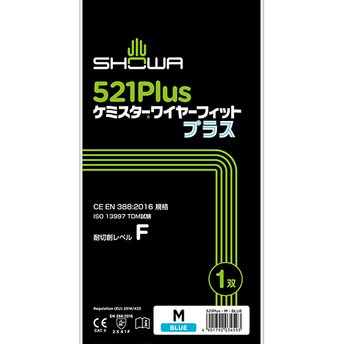 No.521Plus ｹﾐｽﾀｰﾜｲﾔｰﾌｨｯﾄ ﾌﾟﾗｽ M ﾌﾞﾙｰ 1双