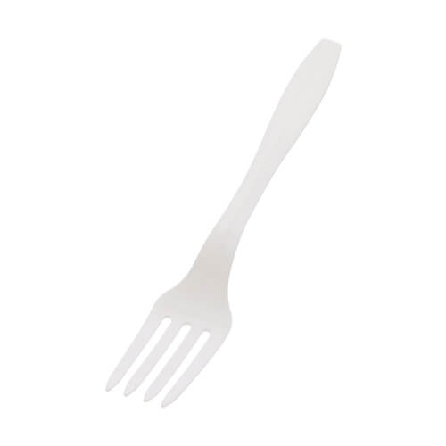 ホウケン産業 バイオプラフォーク 16cm ナチュラル (個包装) 100本画像