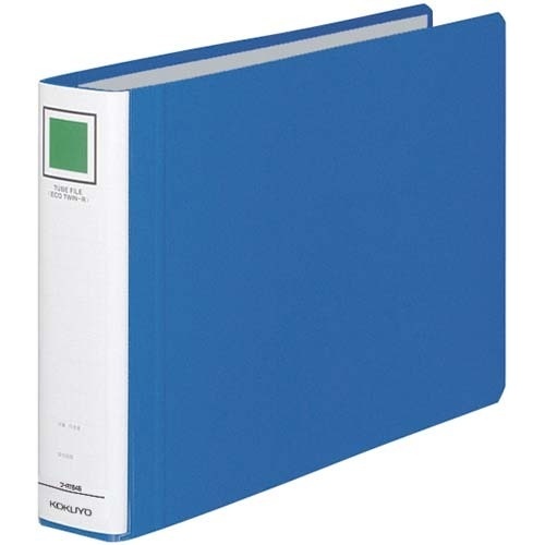 チューブエコツインＲ青Ａ４横背幅５５ｍｍ４－１１冊画像