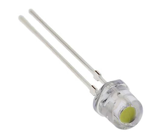 日亜 可視光LED 白 5 mm （T-1 3/4）1袋（10個入）画像