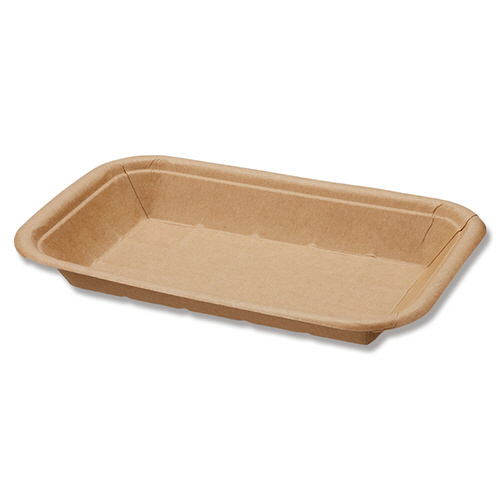 食品容器 ｸﾗﾌﾄﾌｰﾄﾞﾄﾚｰ R14-20 1ｾｯﾄ(600枚:50枚×12ﾊﾟｯｸ)画像