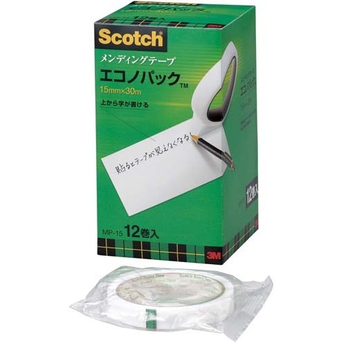 スコッチ　メンディングテープ１５ｍｍ×３０ｍ１２巻画像