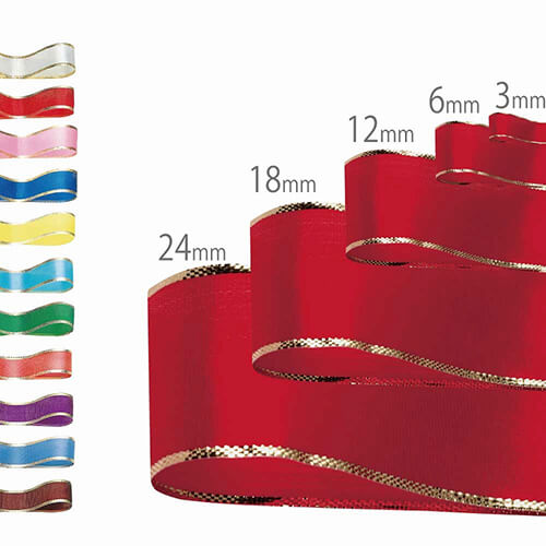 ギフト包装やラッピングが簡単に華やかに！カール可能な紫色のリボン