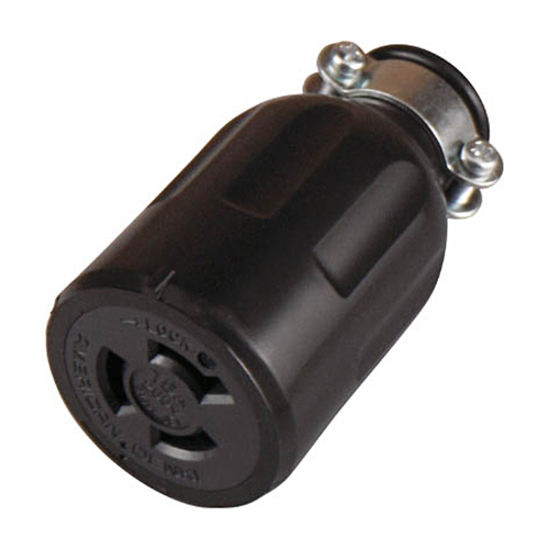 引掛形 ｺﾞﾑｺﾈｸﾀﾎﾞﾃﾞｨｰ 接地2P15A250V 1個画像