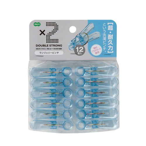 洗濯バサミ ランジェリーピンチ ポリカ 12個入画像