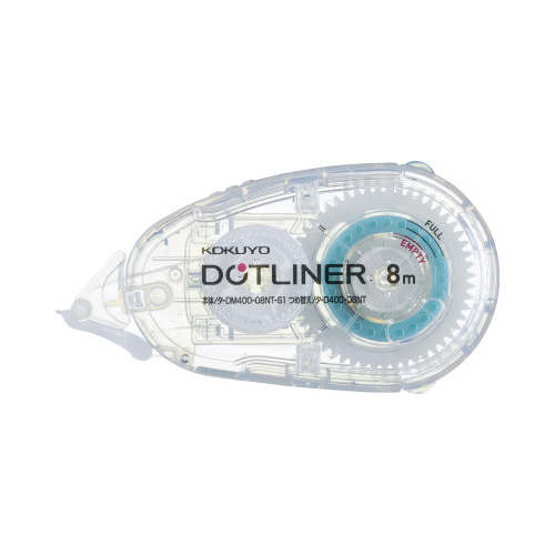 ドットライナー（本体）・透明　お試し８ｍ巻画像