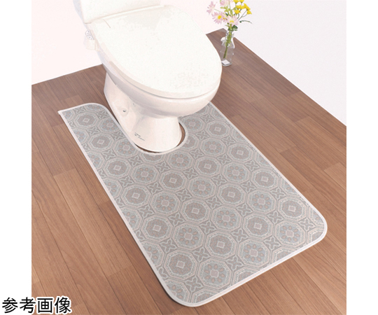 拭けるマットシリーズ　フィレンツェ　トイレマット　600×1150mm画像