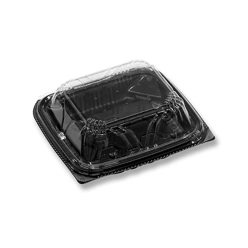 デンカポリマー フードパック OPライト13-12(8)穴有 黒画像